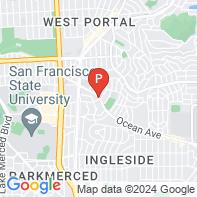 View Map of 2301 Ocean Ave.,San Francisco,CA,94127-2605